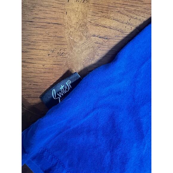 Switch Remarkable Mastermind Embroidered Graphic T-Shirt Mens Size M Blue - Picture 4 of 9